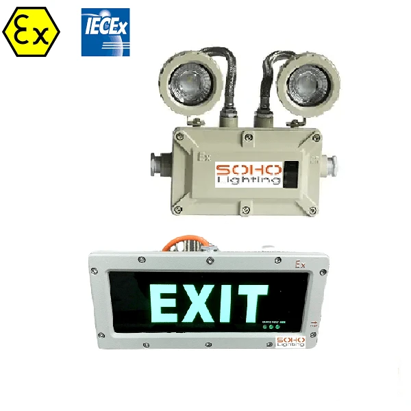 Đèn Exit & sự cố chống nổ ( chứng chỉ Atex)