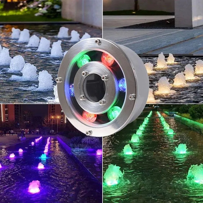 Đèn âm nước bánh xe Đèn âm nước bánh xe