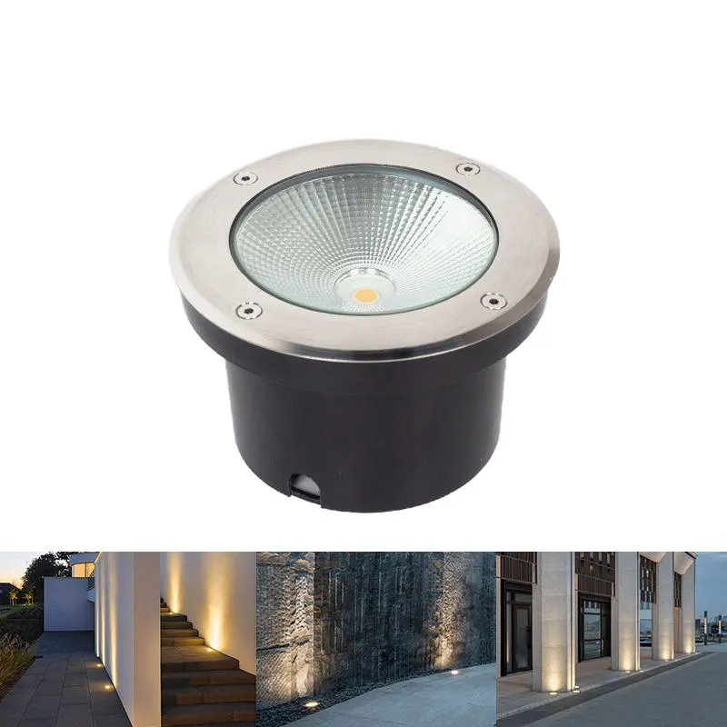 Đèn âm đất tròn COB Đèn âm đất tròn COB