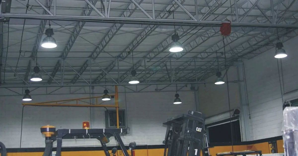 Công thức tính số lượng và khoảng cách bố trí đèn LED Highbay Công thức tính số lượng và khoảng cách bố trí đèn LED Highbay